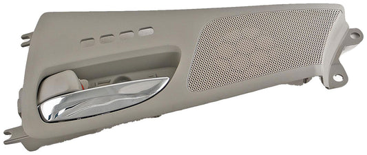 New Interior Door Handle Chrome Lever Front Left Gray Housing - Dorman 79864