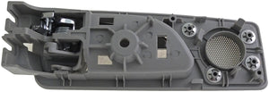 New Interior Door Handle Chrome Lever Rear Left Gray Housing - Dorman 79866
