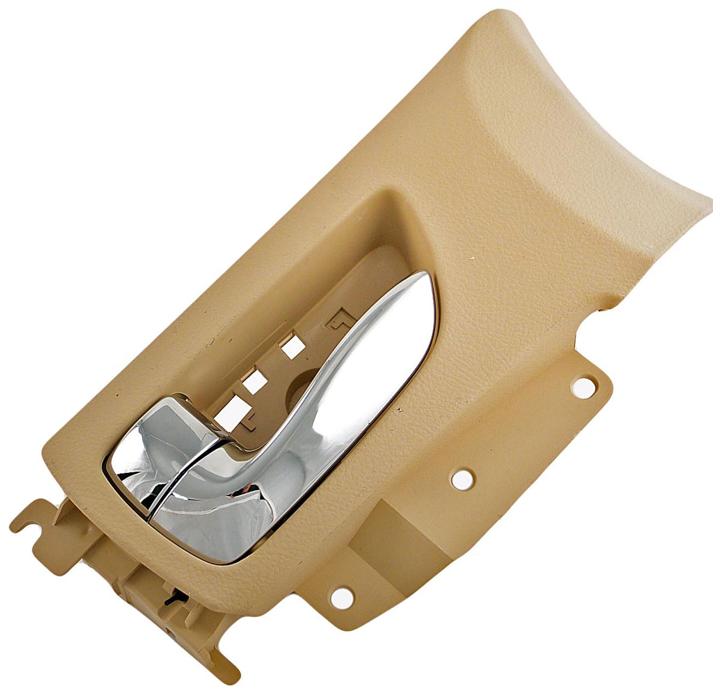 New Interior Door Handle Chrome Lever Right Rear Beige Housing - Dorman 79876