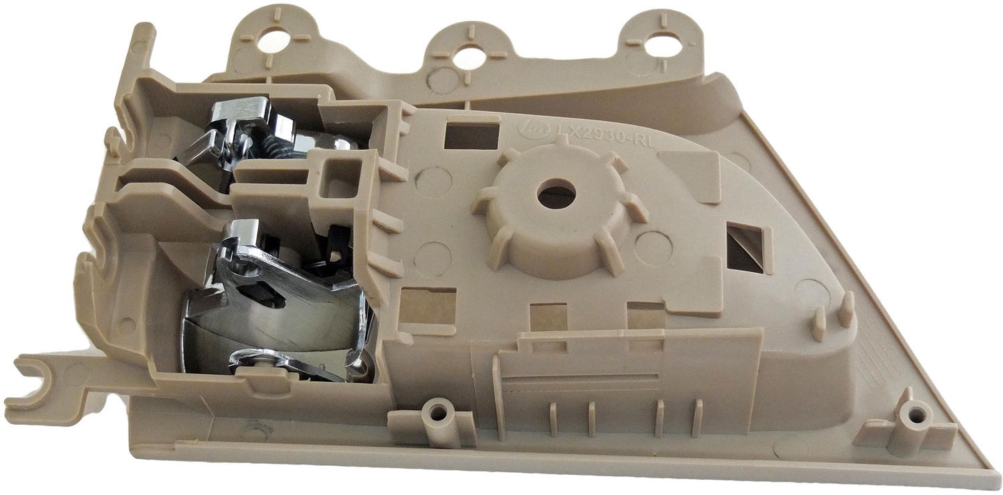 New Interior Door Handle Chrome Lever Rear Left Beige Housing - Dorman 79878