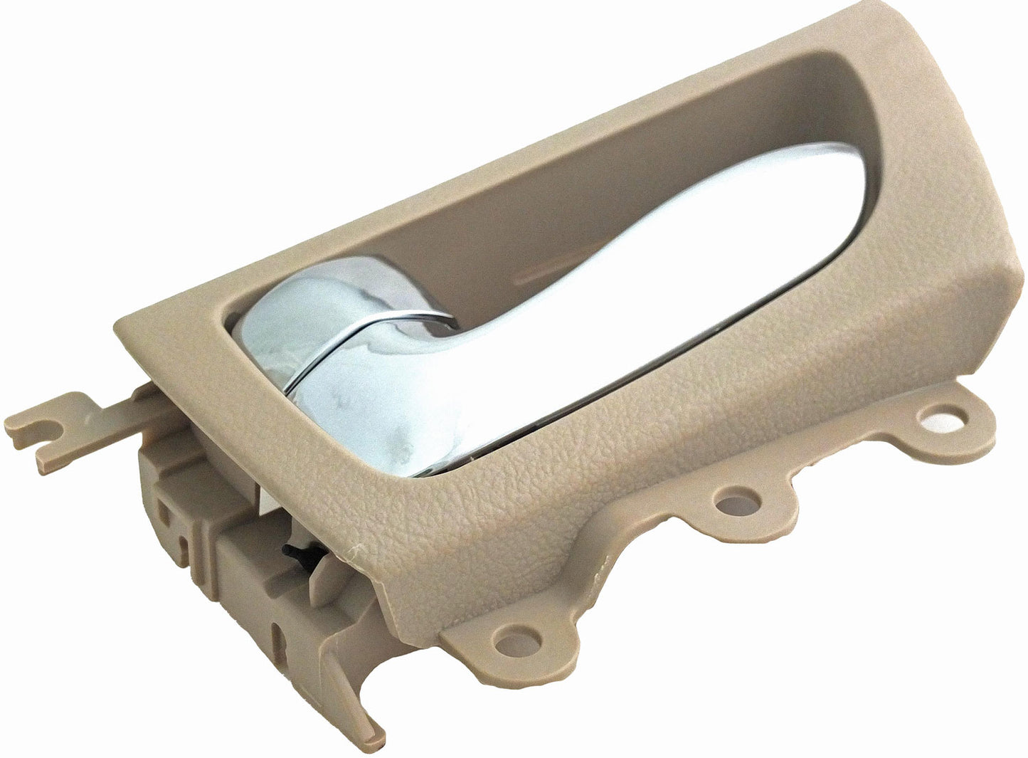 New Interior Door Handle Chrome Lever Rear Left Beige Housing - Dorman 79878