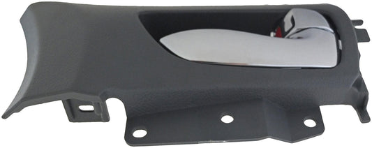 New Interior Door Handle Chrome Lever Front Right Gray Housing - Dorman 79879