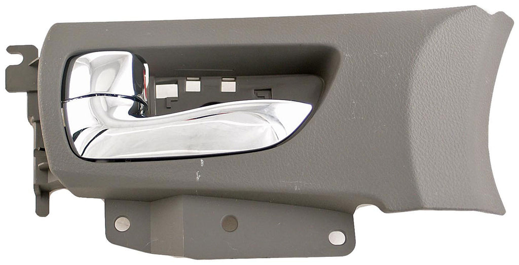 New Interior Door Handle Chrome Lever Front Left Gray Housing - Dorman 79880