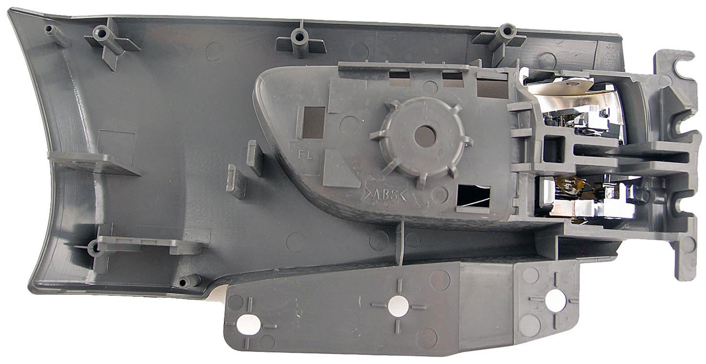 New Interior Door Handle Chrome Lever Front Left Gray Housing - Dorman 79880