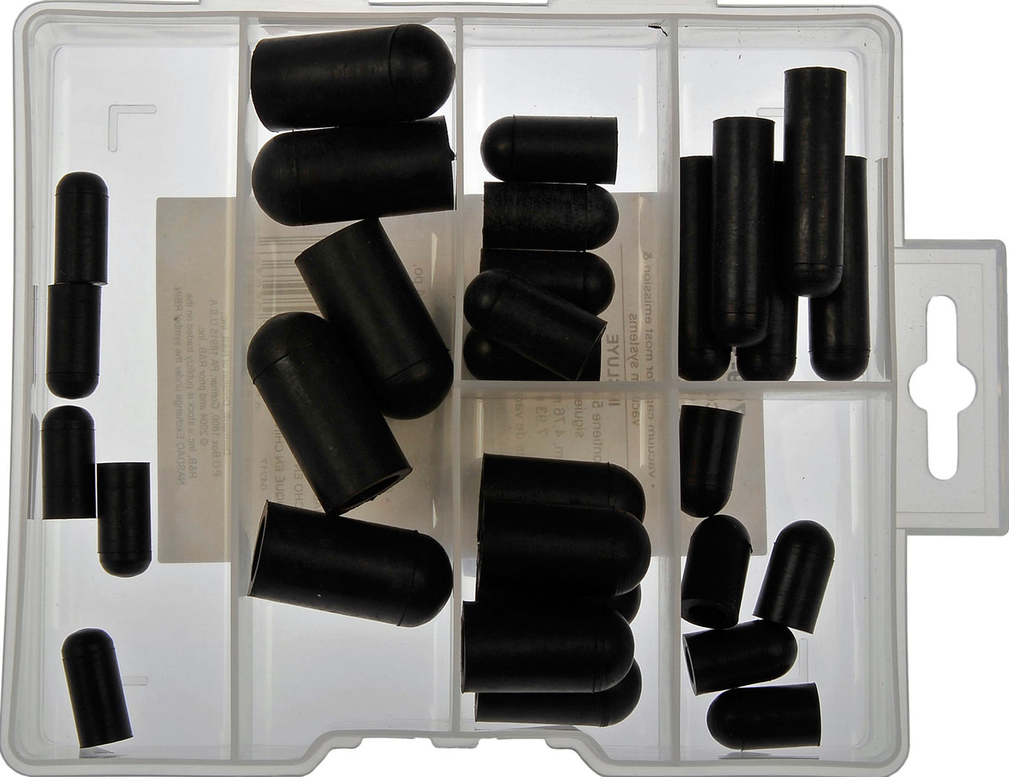 Vacuum Caps Value Pack- 6 Sku's- 30 Pieces - Dorman# 799-350