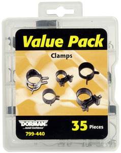 Clamps Value Pack- 7 Sku's- 35 Pieces - Dorman# 799-440