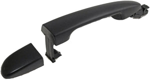 Exterior Door Handle Rear Left Smooth Black - Dorman# 79984