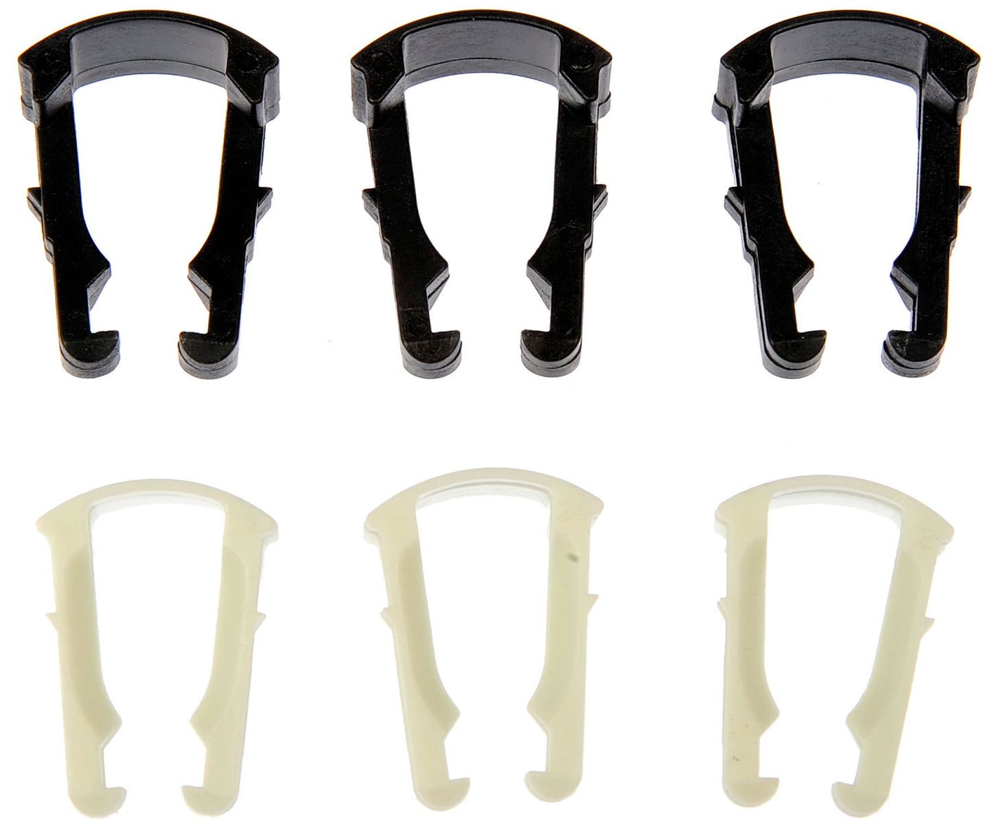 FUEL LINE REATINING CLIP- FORD/GM- 3 EACH- 5/16In AND 3/8In - Dorman# 800-023