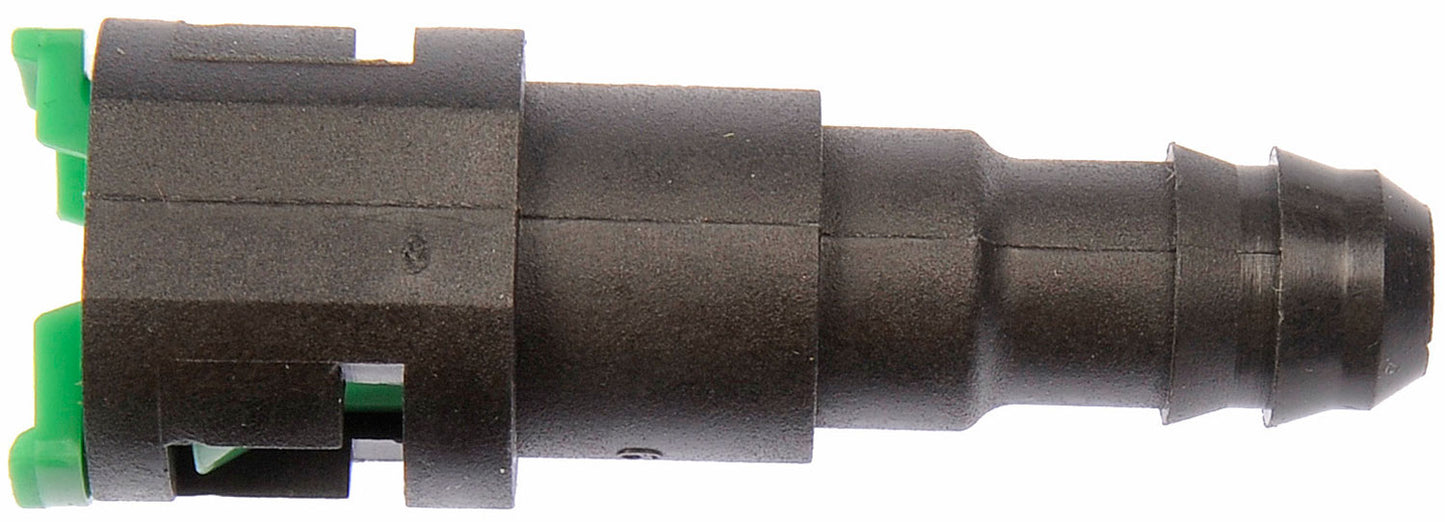 FUEL LINE QUICK CONNECTOR, 5/16" STEEL TO 3/8" NYLON TUBING - Dorman# 800-084