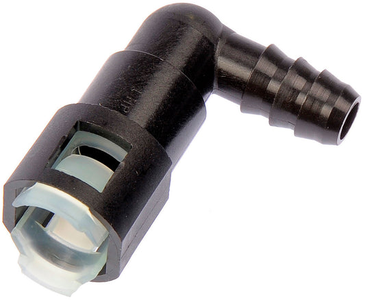 FUEL LINE QUICK CONNECTOR ADAPTS 3/8" STEEL TO 3/8" NYLON TUBING Dorman# 800-086