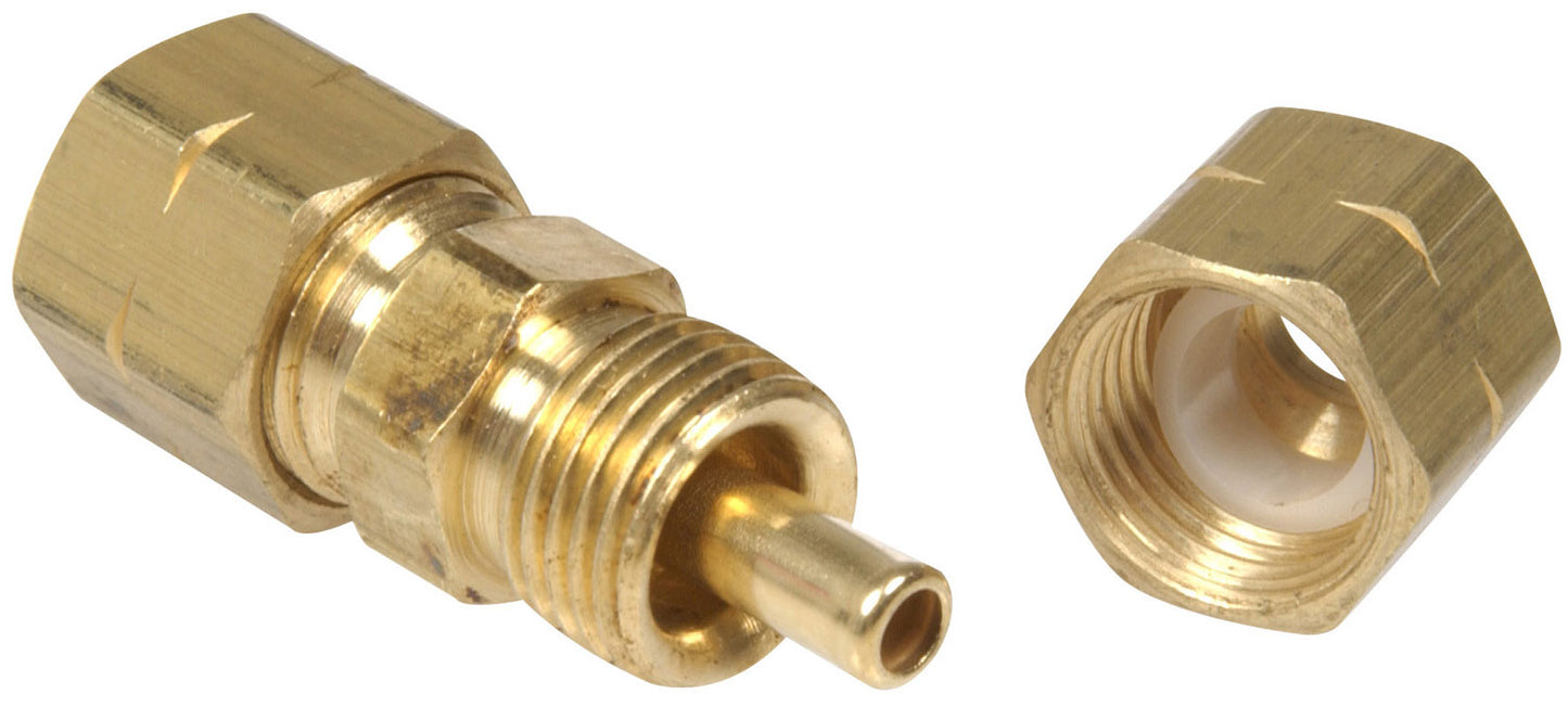 FUEL LINE COMPRESSION UNION THAT ADAPTS NYLON TO NYLON TUBES. - Dorman# 800-145