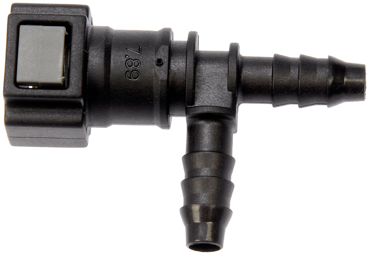 Quick Connector 5/16 In. Steel Tee to 6mm Nylon (Dorman# 800-176)