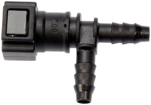 Quick Connector 5/16 In. Steel Tee to 6mm Nylon (Dorman# 800-176)