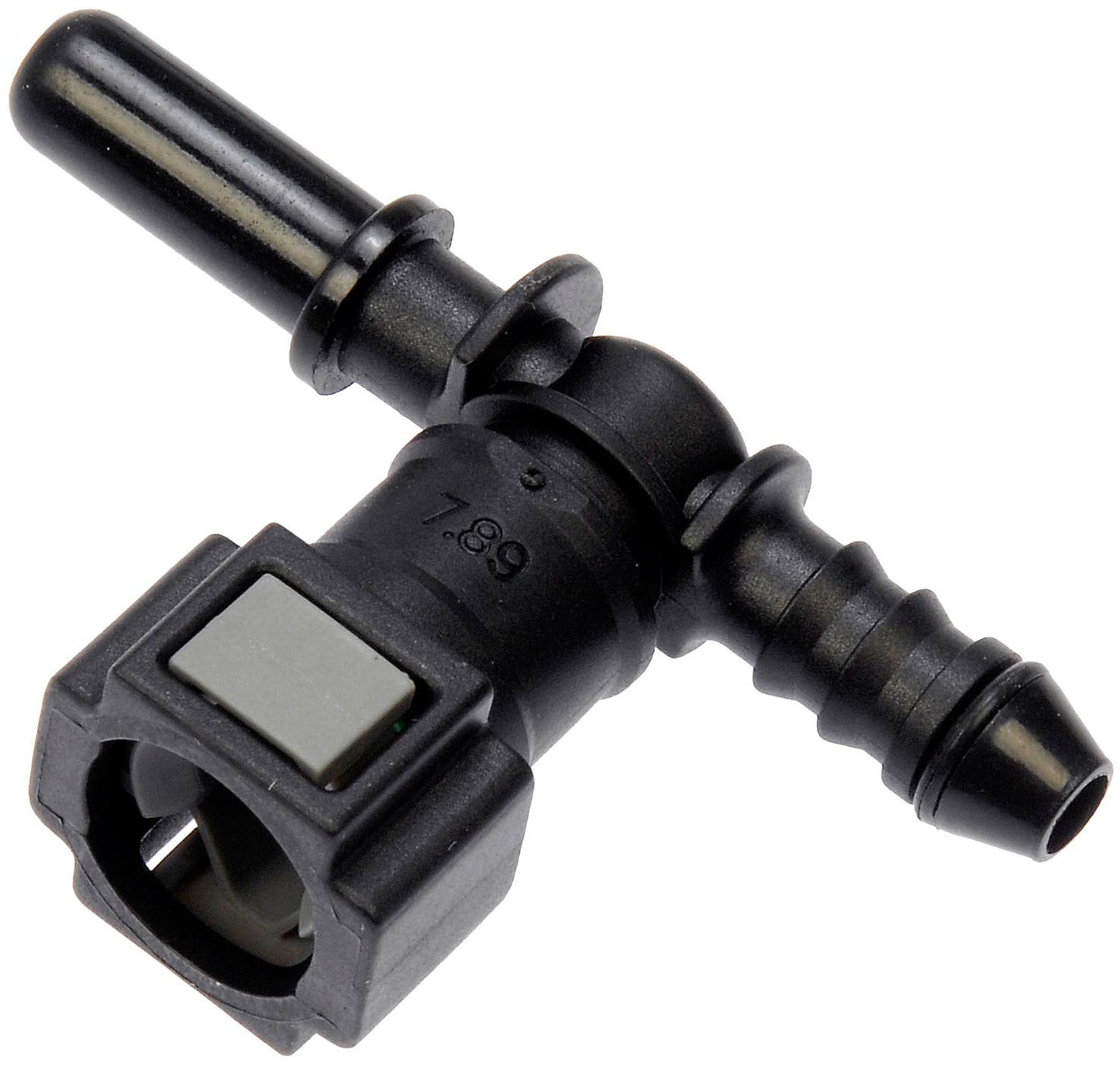 Quick Connector 5/16 In. Steel TEE to 6mm with O-ring (Dorman# 800-177)
