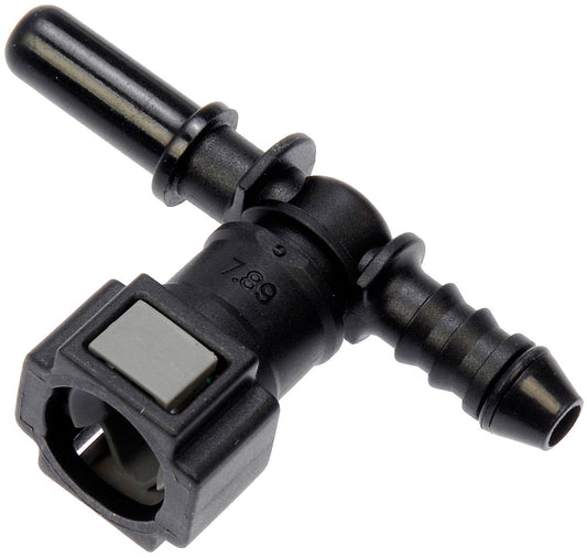 Quick Connector 5/16 In. Steel TEE to 6mm with O-ring (Dorman# 800-177)