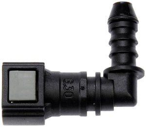 Quick Connector 1/4 In. Steel To 6mm Nylon 180 (Dorman# 800-179)