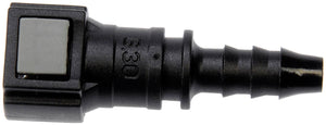 Quick Connector 1/4 In. Steel To 6mm Nylon 180 (Dorman# 800-184)