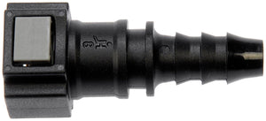 Quick Connector 5/16 In. Steel To 8mm Nylon 180 (Dorman# 800-185)