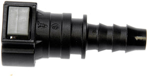Quick Connector 3/8 In. Steel TO 8mm Nylon 180 (Dorman# 800-213)