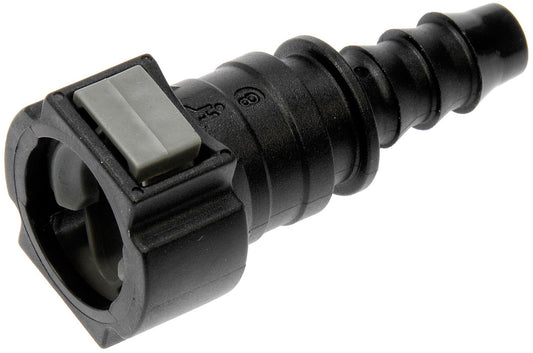 Quick Connector 3/8 In. Steel TO 8mm Nylon 180 (Dorman# 800-213)