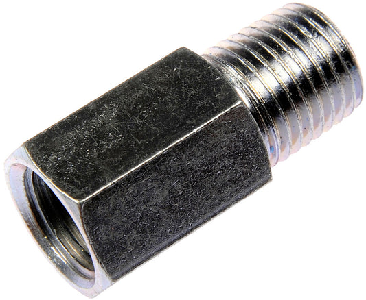 TRANSMISSION LINE CONNECTOR w/ A 5/16" TUBE X 1/4-18" THREAD. - Dorman# 800-609