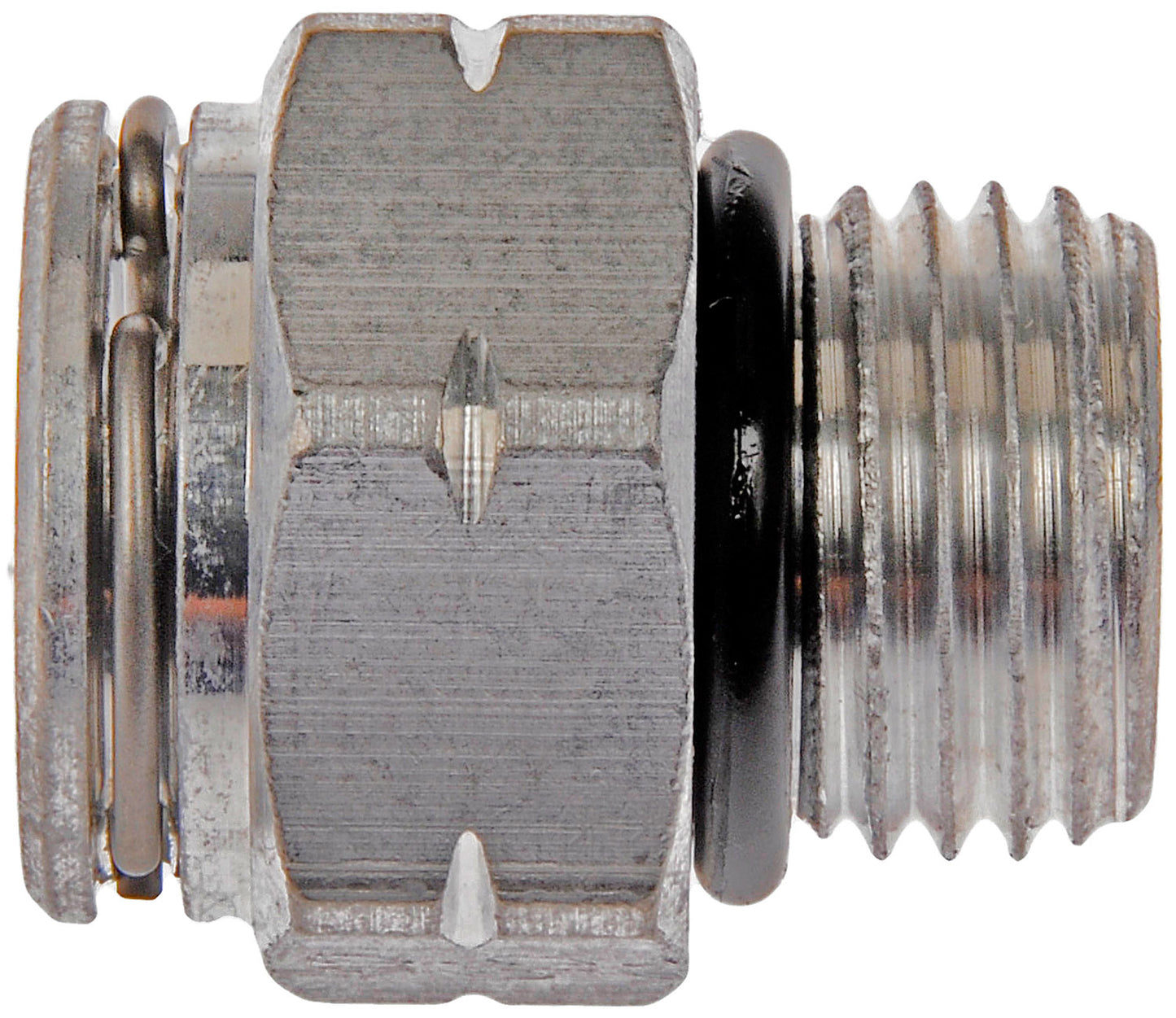 New Transmission Line Connector - Tube 3/8 - Thread 9/16-18UNF - Dorman 800-614