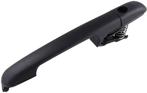 One New Black Exterior Sliding Door Handle (Left or Right) (Dorman# 80931)