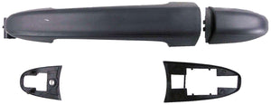 One New Black Exterior Front Left Sliding Door Handle (Dorman# 80934)
