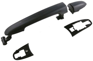 One New Black Exterior Front Left Sliding Door Handle (Dorman# 80934)