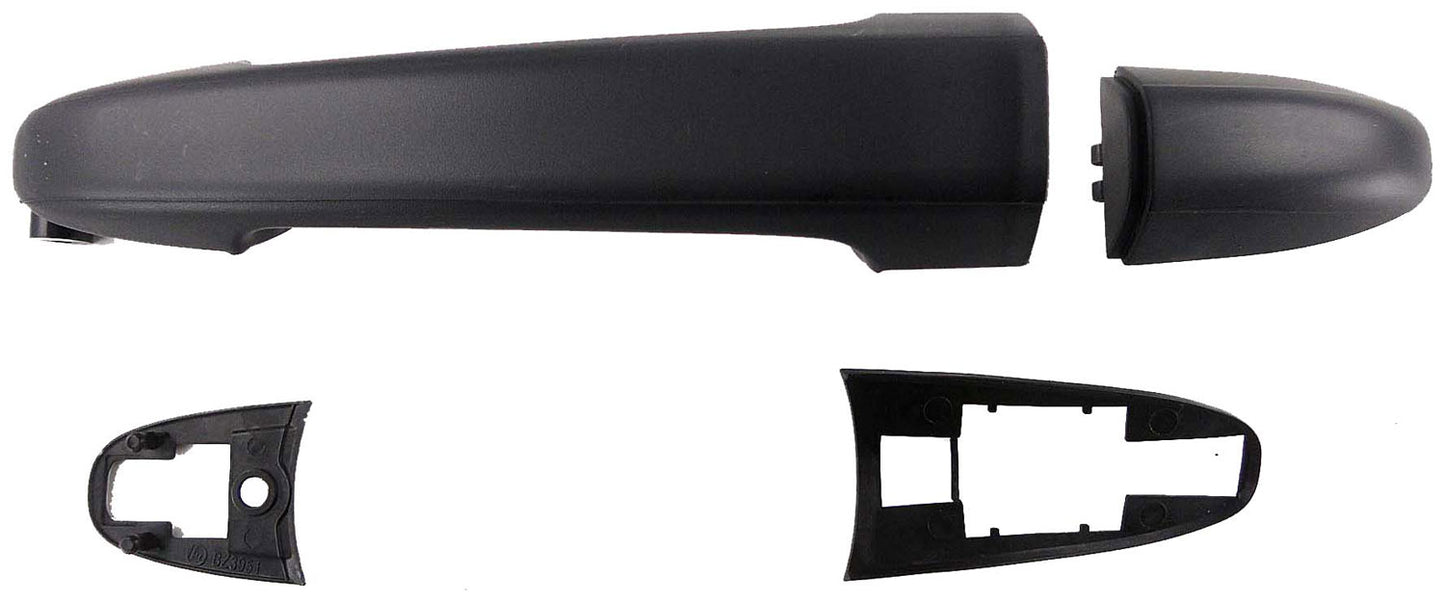 One New Black Exterior Right Sliding Door Handle (Dorman# 80935)