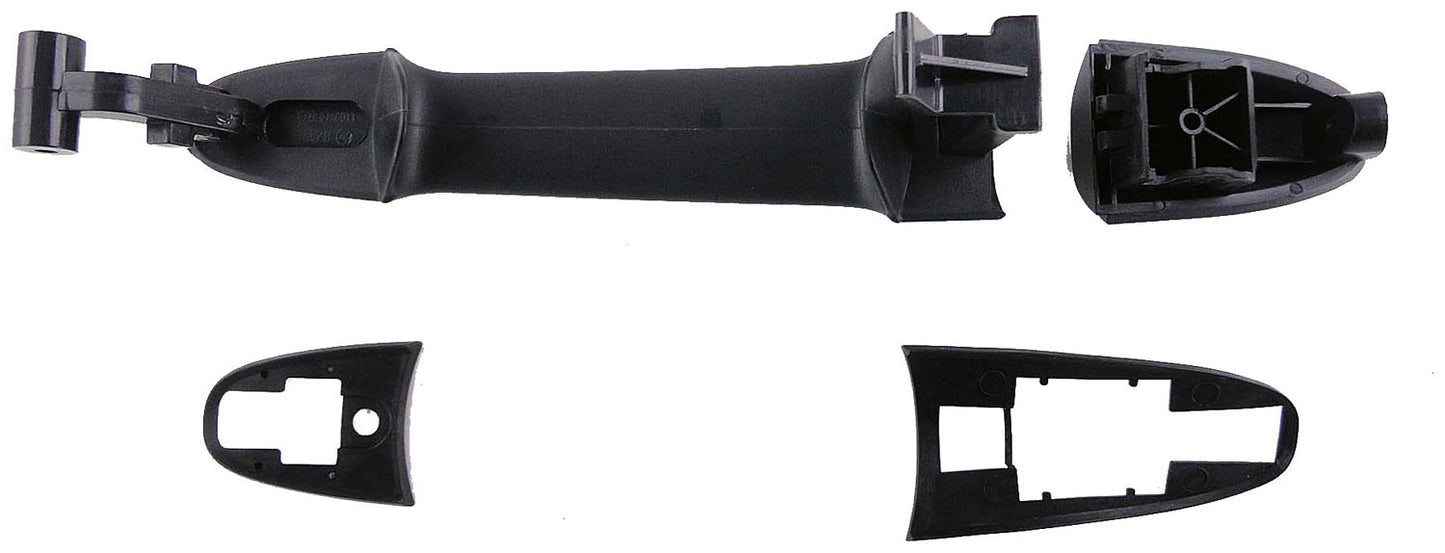 One New Black Exterior Right Sliding Door Handle (Dorman# 80935)