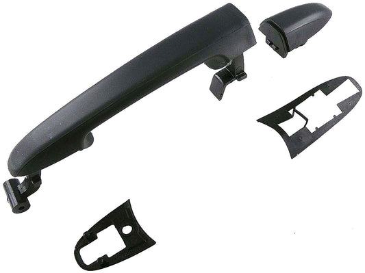 One New Black Exterior Right Sliding Door Handle (Dorman# 80935)