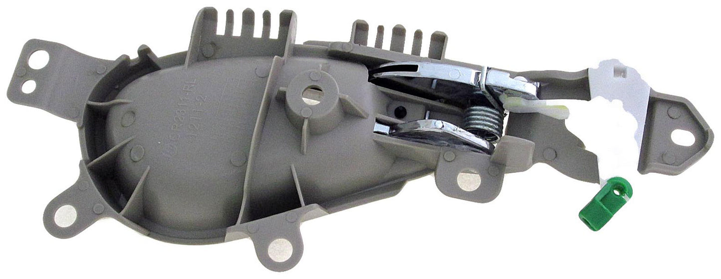 New Rear Left Interior Door Handle, Chrome Lever Beige Housing - Dorman 80939