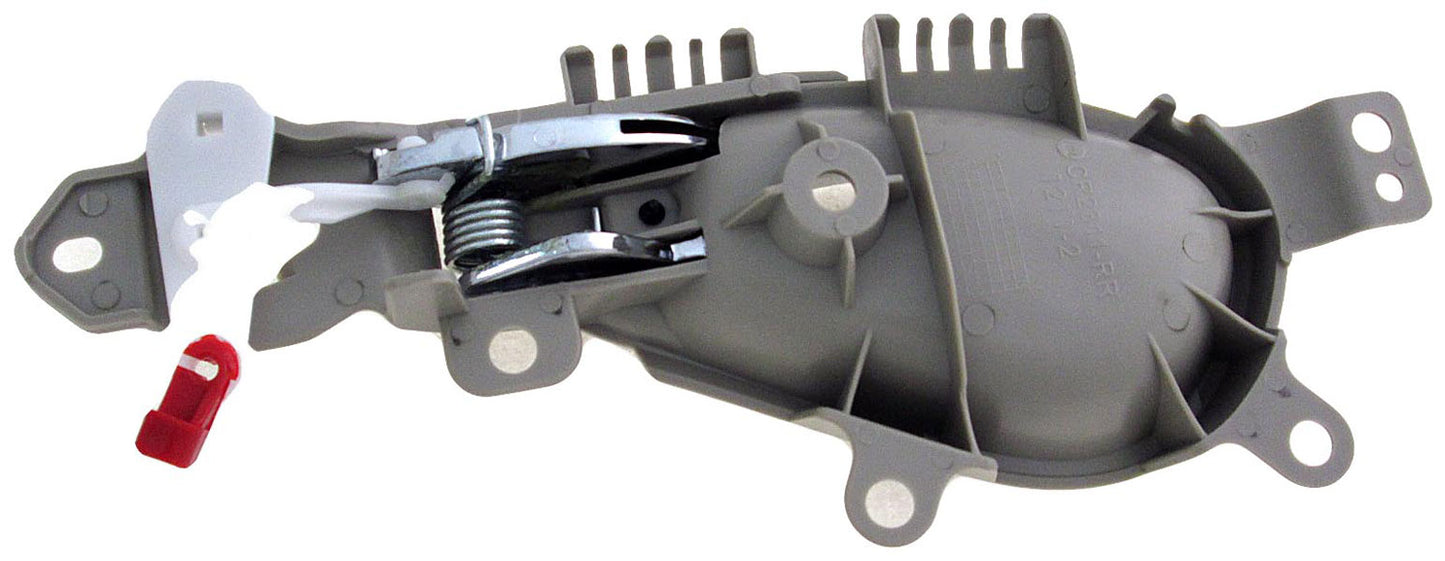 New Rear Right Interior Door Handle, Chrome Lever Beige Housing - Dorman 80940