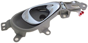 New Rear Right Interior Door Handle, Chrome Lever Beige Housing - Dorman 80940