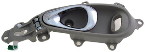 New Front Left Interior Door Handle, Chrome Lever Beige Housing - Dorman 80947