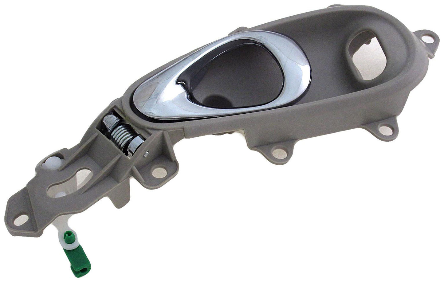 New Front Left Interior Door Handle, Chrome Lever Beige Housing - Dorman 80947