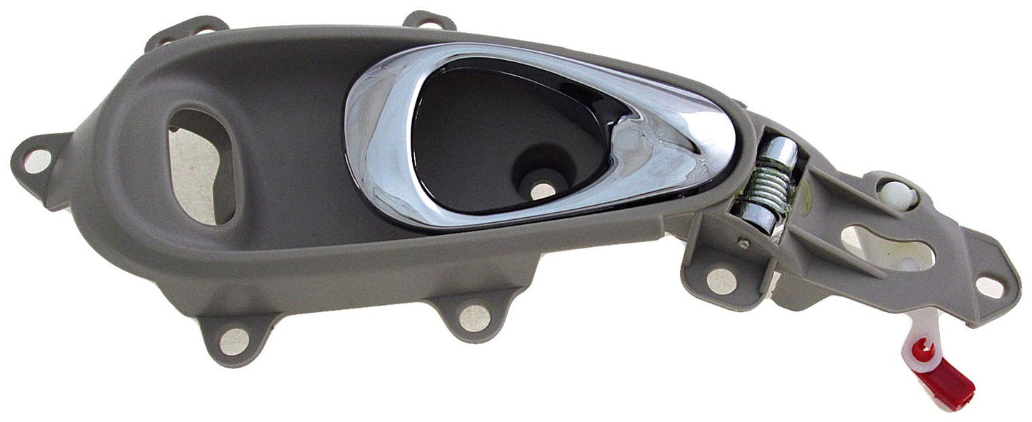 New Front Right Interior Door Handle, Chrome & Beige - Dorman 80948