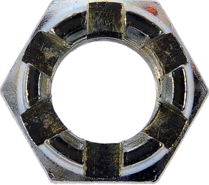 Hex Nut-Castellated-Thread Size: 7/16-20, Height: 11/16 In. - Dorman# 814-063