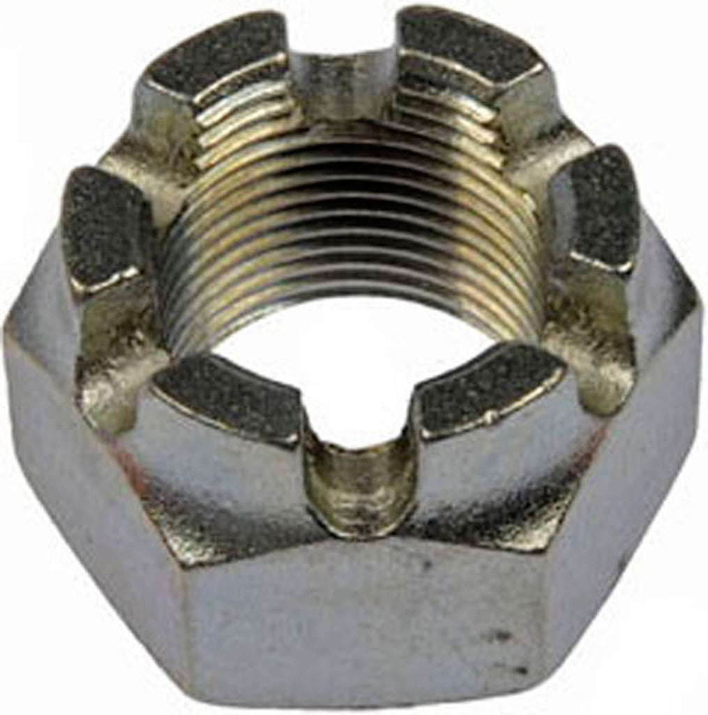 Hex Nut-Castellated-Thread Size: 1-14, Height: 1-1/2 In. - Dorman# 814-069