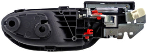 New Interior Door Handle Rear Left - Dorman 81413