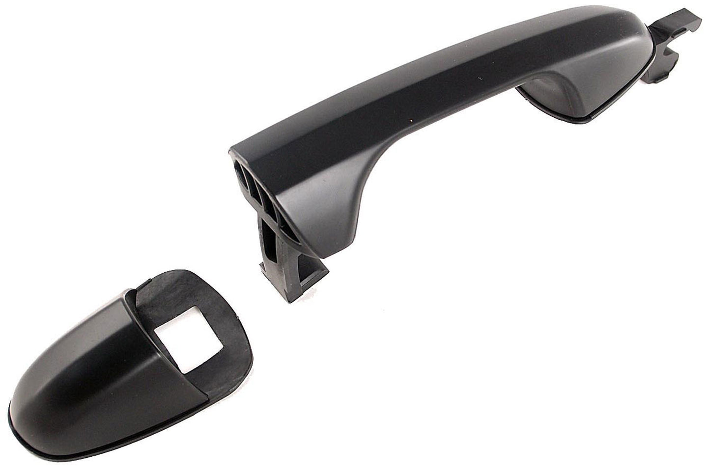 New Exterior Door Handle Front Right Black - Dorman 81589