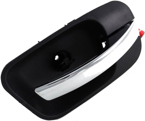 Right Chrome & Black Interior Door Handle (Front or Rear) (Dorman# 81597)