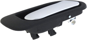 Interior Door Handle Rear Right Chrome Lever/Black Housing - Dorman# 81604