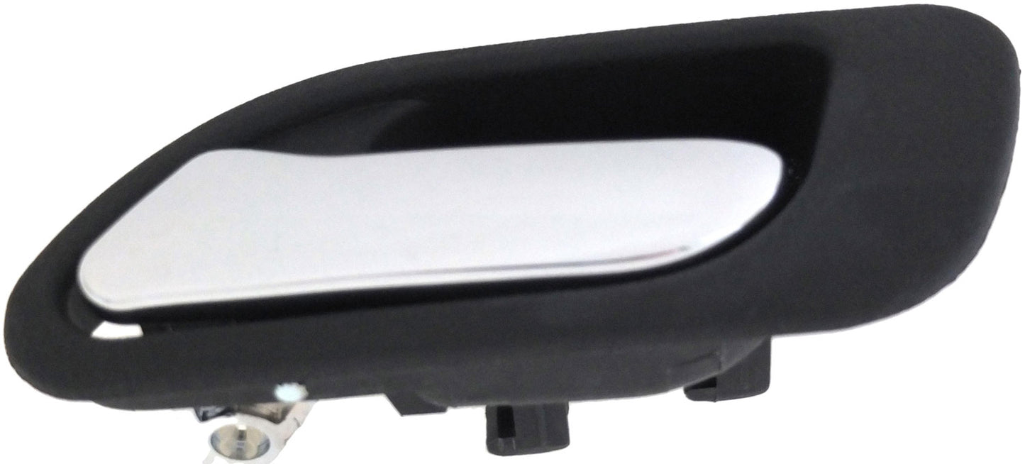 Interior Door Handle Rear Left Chrome Lever/Black Housing - Dorman# 81605
