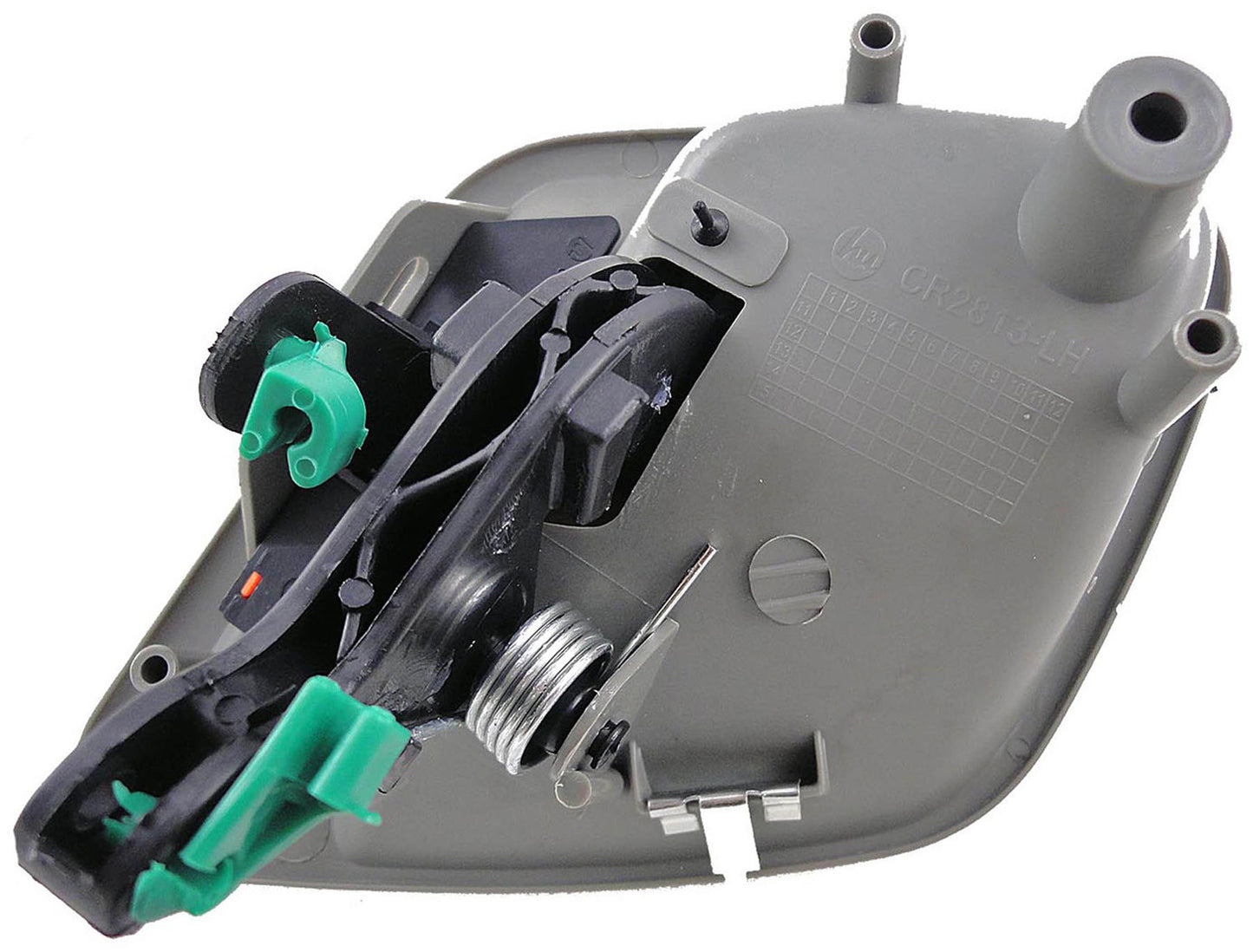 New Interior Door Handle - Front Left, Rear Left - Gray - Dorman 81652