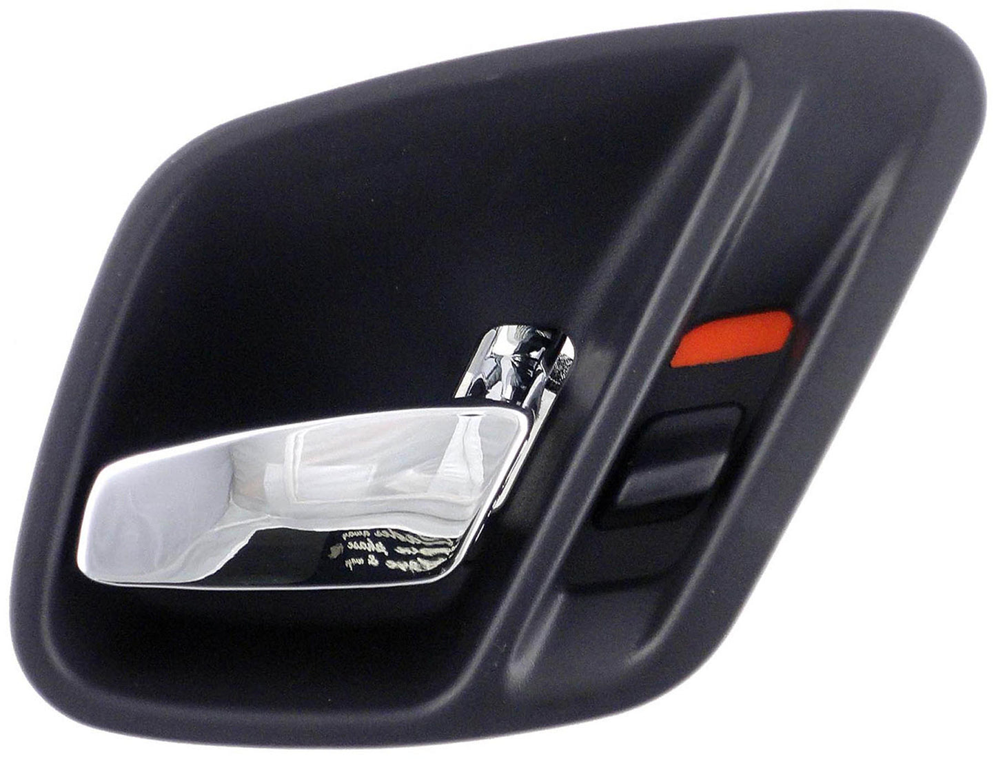 New Right Interior Door Handle Chrome & Black - Dorman 81659