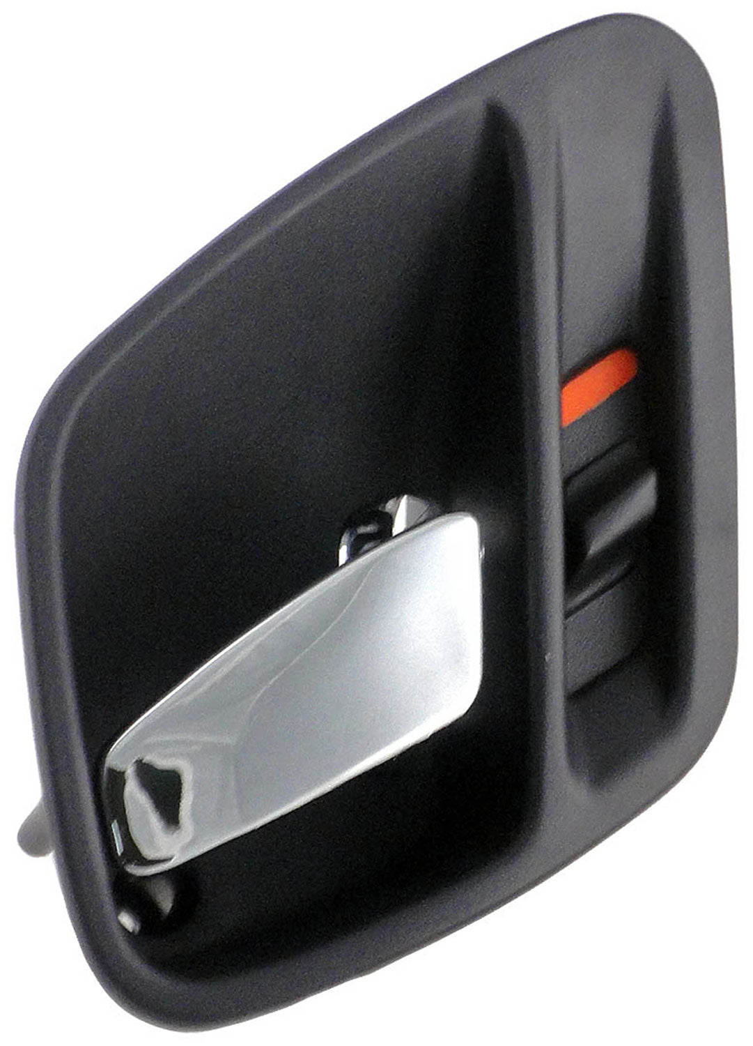 New Right Interior Door Handle Chrome & Black - Dorman 81659