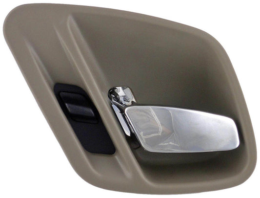 New Interior Door Handle - Front Left, Rear Left - Chrome & Green - Dorman 81662