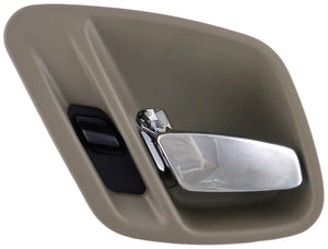 New Interior Door Handle - Front Left, Rear Left - Chrome & Green - Dorman 81662